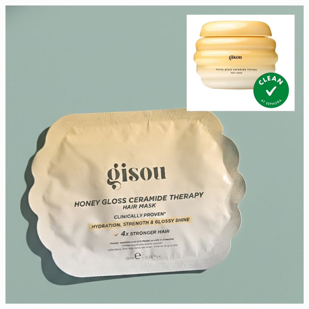 🆕️Honey Gloss Ceramide Therapy Hair Mask - Yellow 10ml Mini